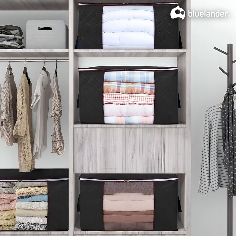 Set de 8 Bolsas Organizadoras con Asa Bluelande... image number null