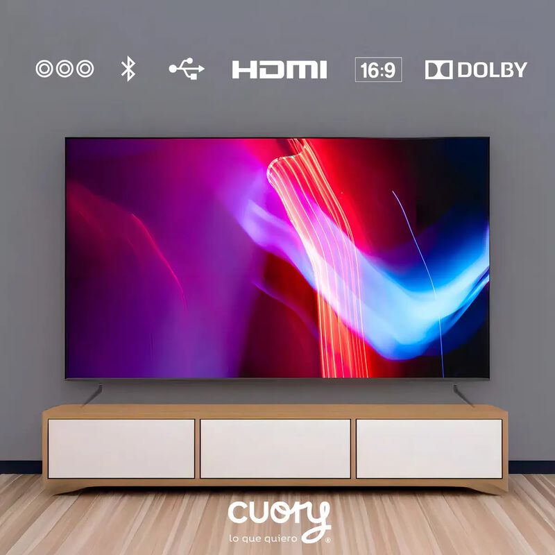 Pantalla Cuory 50" Smart Tv Qled Cuo50qledg image number null