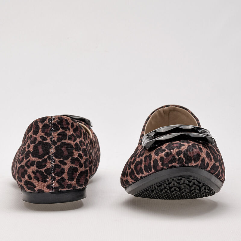 Moramora Balerina para mujer camel caf&eacute; negro image number null