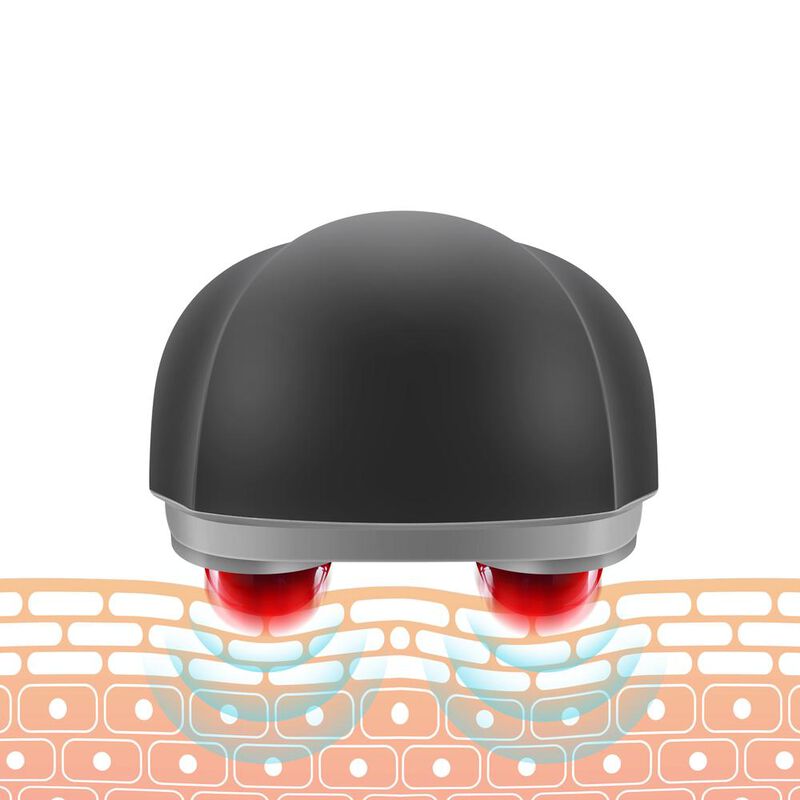 Masajeador de Percusi&oacute;n De 2 Cabezales Life&Car... image number null