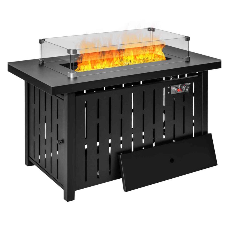 Calentador Fogata Mesa Gas Propano 106x65 Crist... image number null