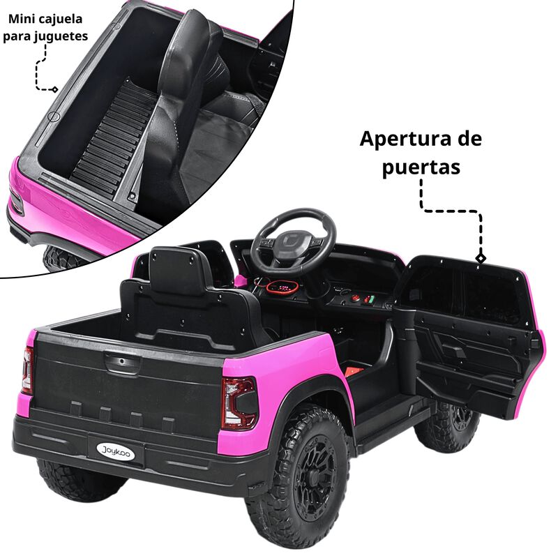 Camioneta El&eacute;ctrica Montable Para Ni&ntilde;os 12v Con... image number null