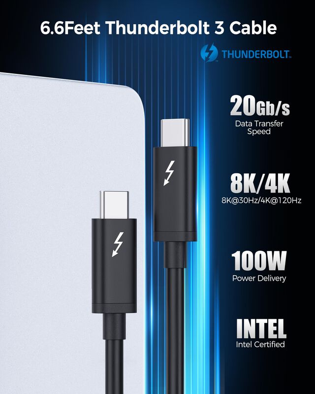 Cable Thunderbolt 3 Matters Usb-c De 20 Gbps, 2... image number null