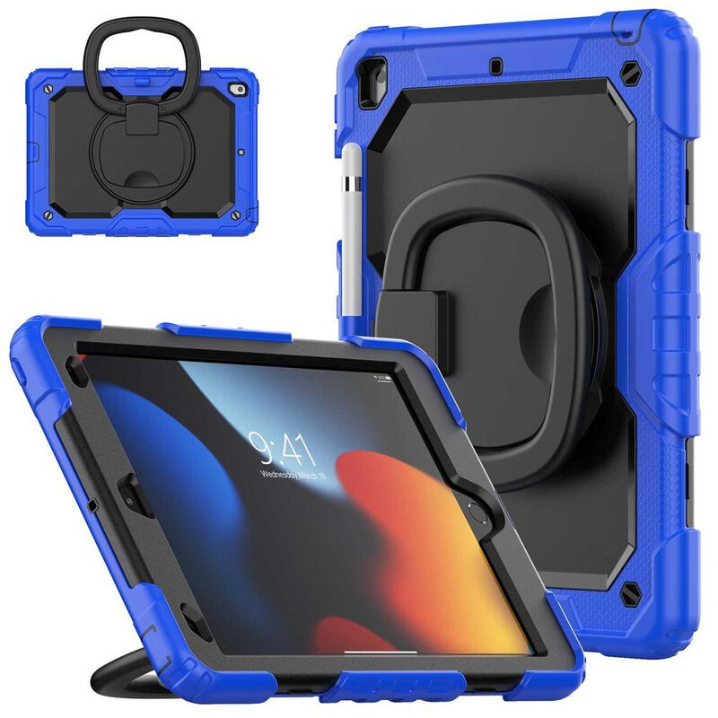 Funda TEKKU HandleD uso rudo para iPad 9 iPad 8... image number null