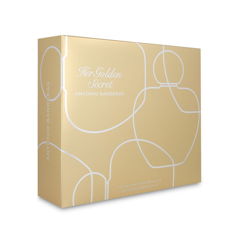 Set Banderas Her Golden Secret 2Pzs 80Ml Edt Sp... image number null