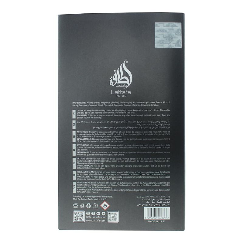 Perfume Lattafa Pride Pisa Eau De Parfum Para H... image number null