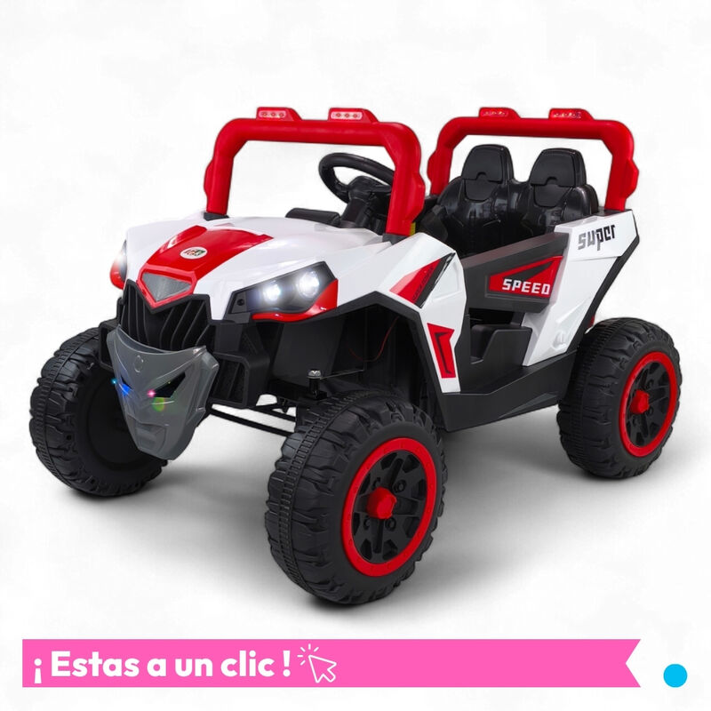 Montable El&eacute;ctrico UTV Para Ni&ntilde;os Con Control R... image number null