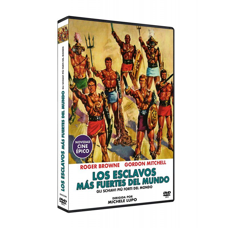 Los Esclavos M&aacute;s Fuertes Del Mundo 1964 Dvd Gli... image number null