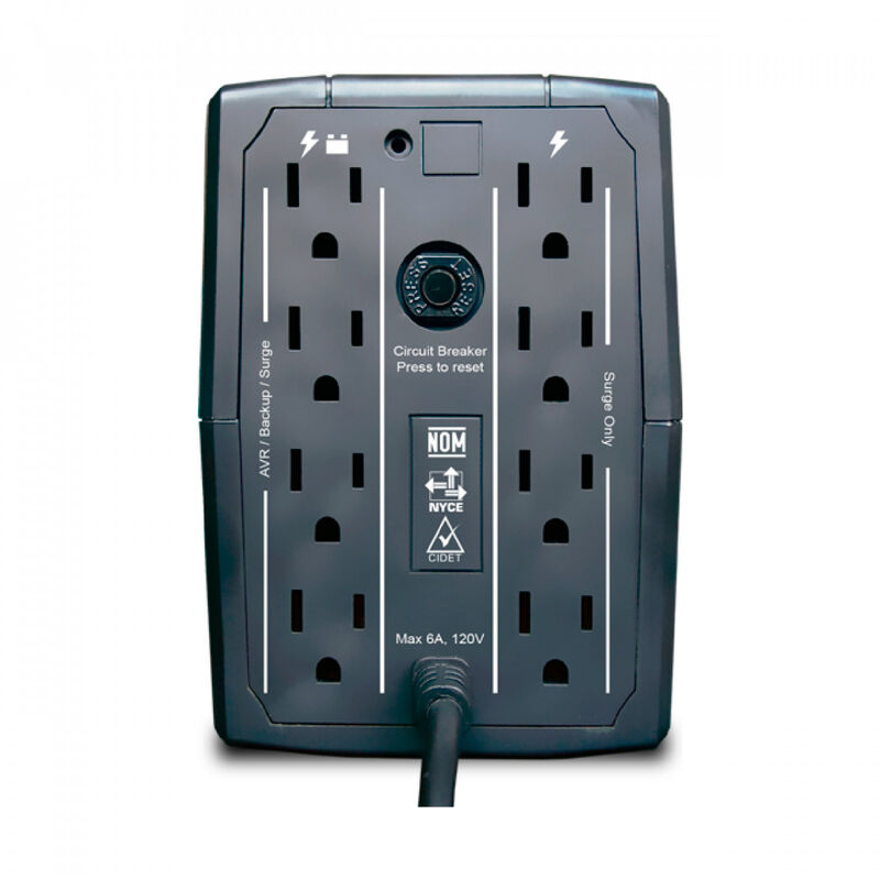 No Break Cdp R-Upr1008 500W 1000Va 8 Contactos ... image number null