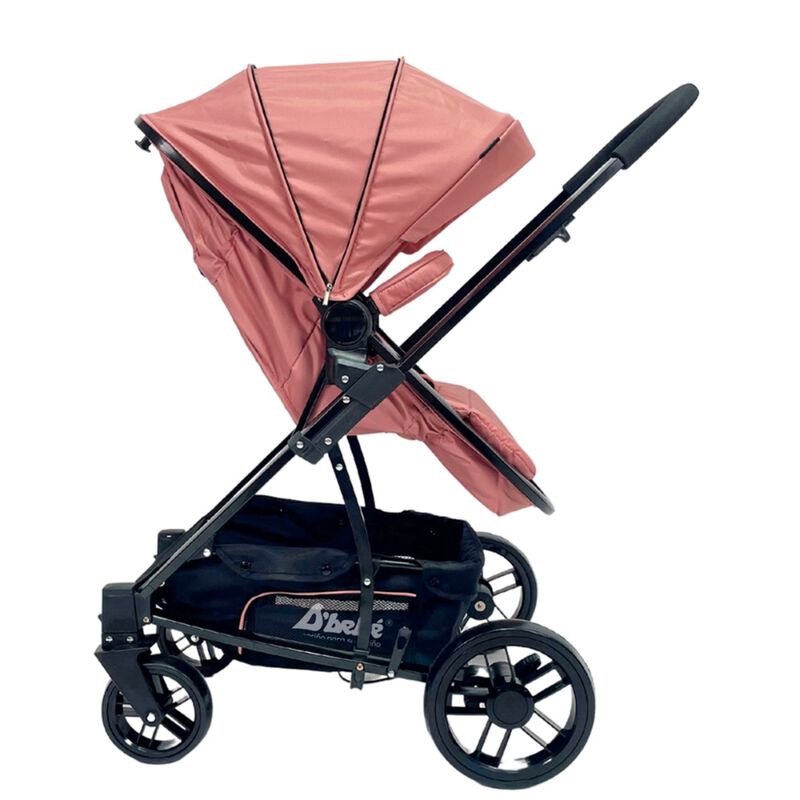 Carriola D'Beb&eacute; Travel System Crown Rosa END15 image number null