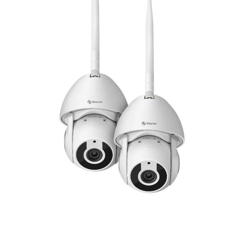 2 c&aacute;maras de seguridad Wi-Fi / Ethernet Full HD... image number null