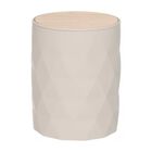 Basurero con Tapa de Bamboo Giratoria Tulum &ndash; Namaro Design