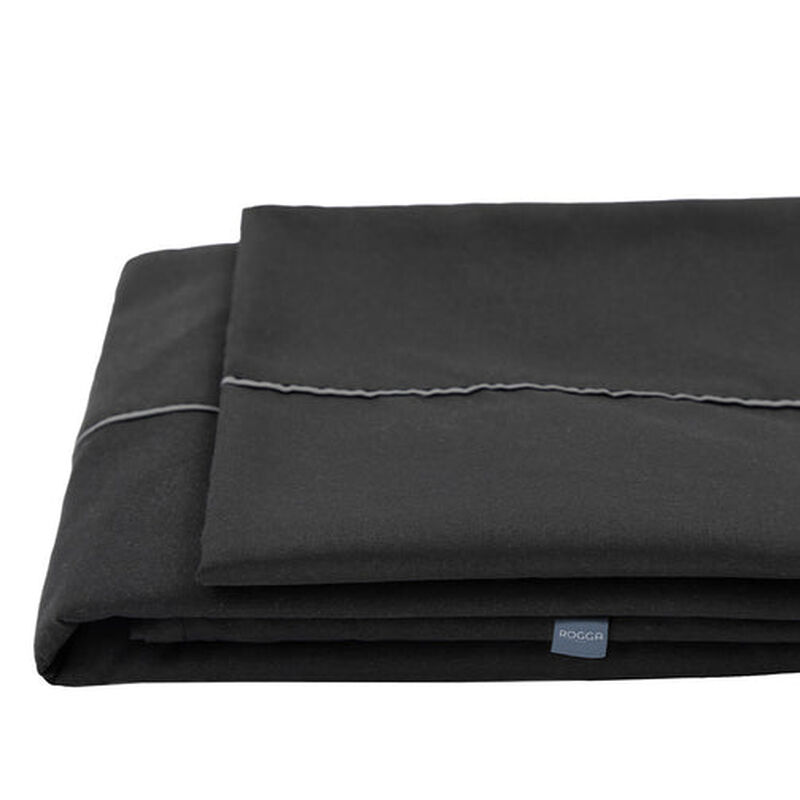 Juego de S&aacute;banas King Size Royal Touch Negro image number null