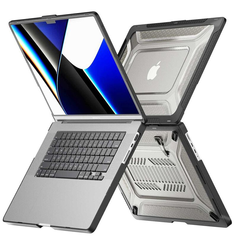 Funda TEKKU HC para MacBook Pro 16 uso rudo Neg... image number null