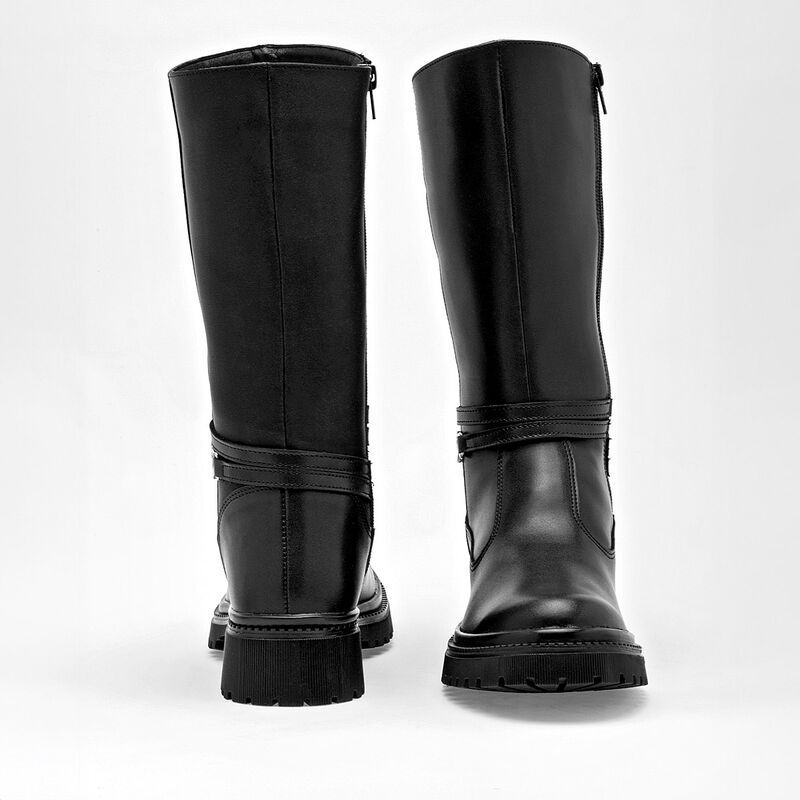 Yuyin Bota para mujer negro image number null