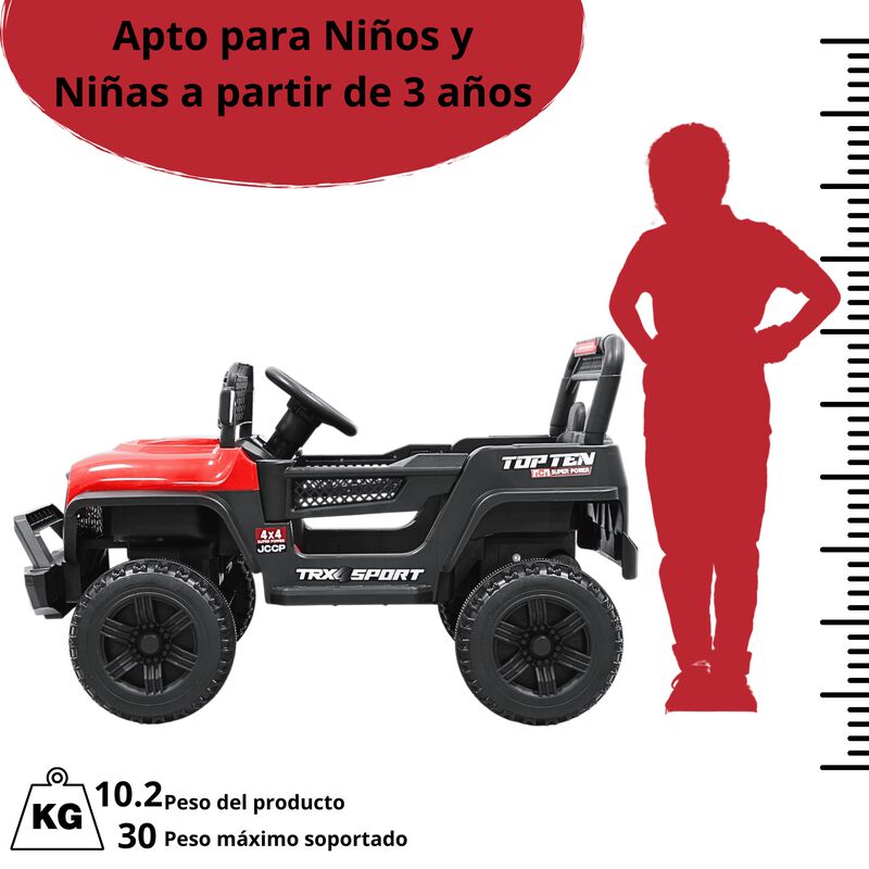 Camioneta Montable El&eacute;ctrica para Ni&ntilde;os Luces y... image number null