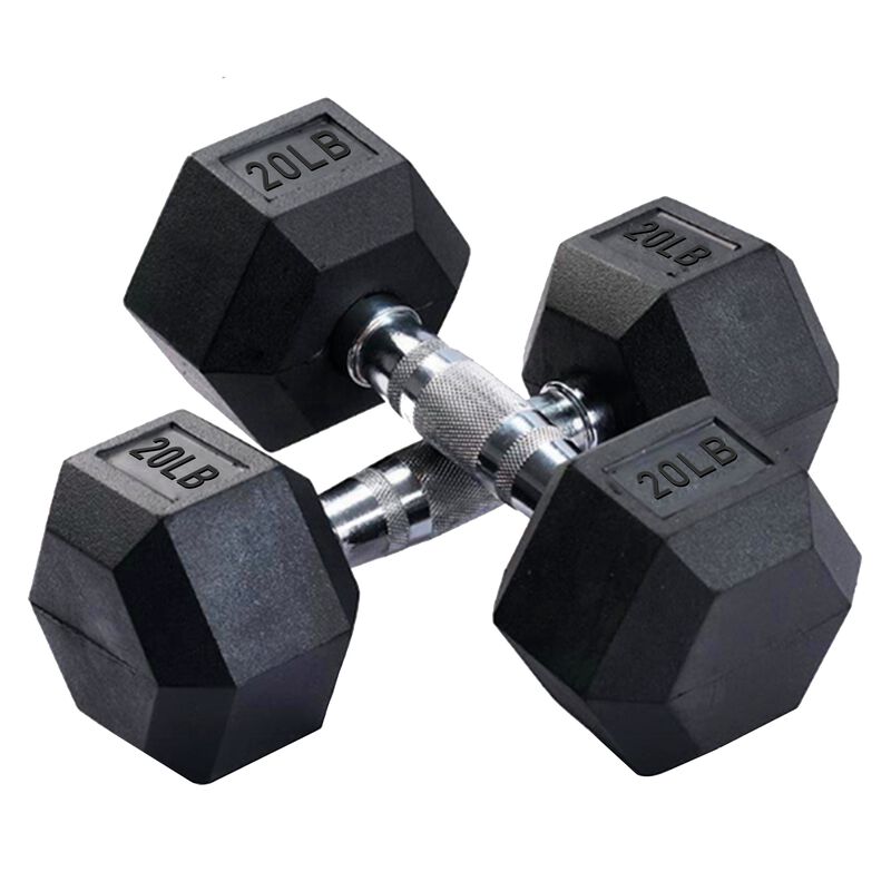 Par de Mancuernas Hexagonal de 20 Lbs Bluelande... image number null