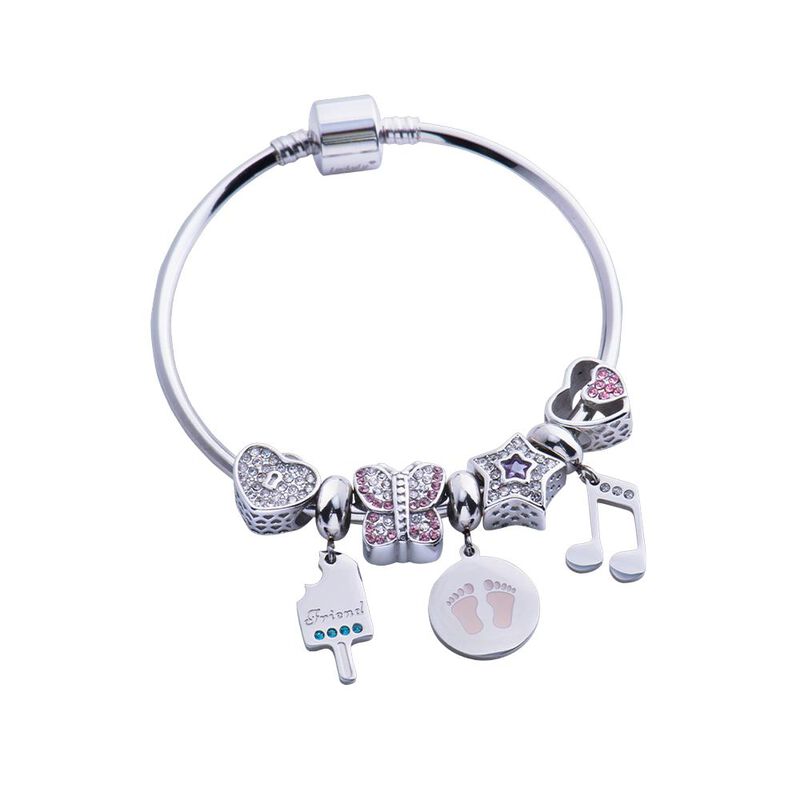Charms Originales Dijes Acero Inoxidable Regalo... image number null