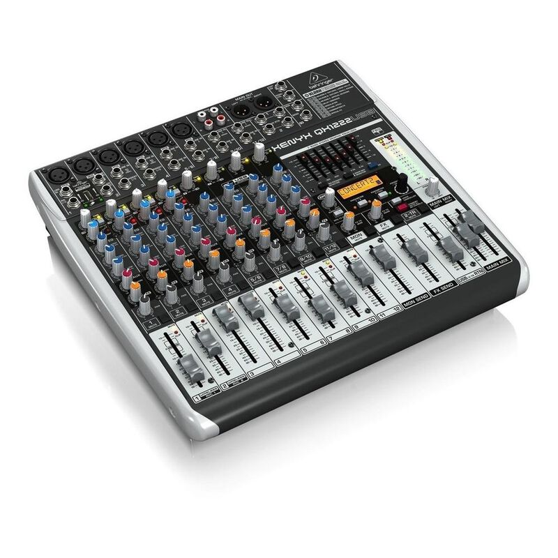 Behringer Mezcladora Qx1222usb 12 Canales Inter... image number null