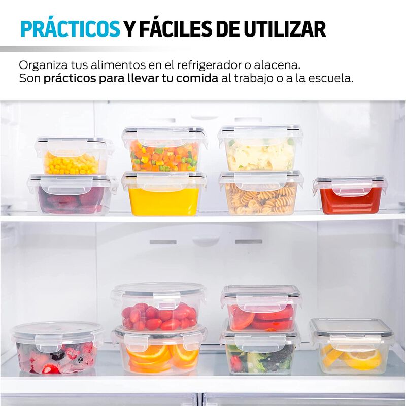 Set de 16 Contenedores Reutilizables Redlemon image number null