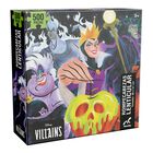 Rompecabezas Villanos Disney Efecto 3D 500 Piezas Lenticular
