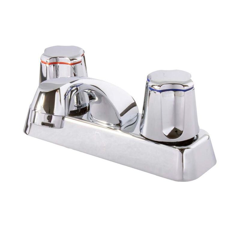 Llave Mezcladora Met&aacute;lica para Lavabo IUSA, 4&rdquo; image number null