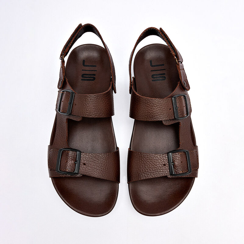 Lobo Solo sandalia para hombre caf&eacute; cod 141290-... image number null