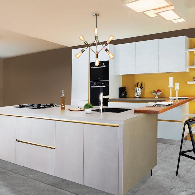 L&aacute;mpara Semi Colgante Lucero 007 Mil Luces image number null