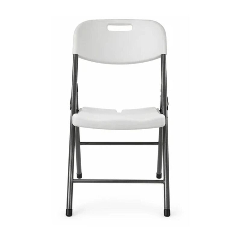 Silla De Pl&aacute;stico Plegable Pelda&ntilde;os Blanca 7033... image number null