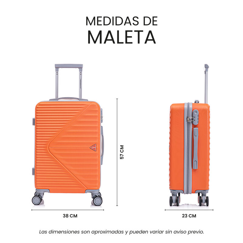Maleta Expandible de Mano R&iacute;gida con Ruedas 10 ... image number null