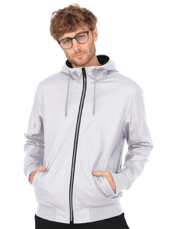 Chamarra Caballero Afelpada Capucha Beige Claro... image number null