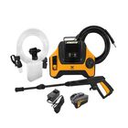 Hidrolavadora A Bateria CICLON 500W 65 Bar 943 Psi Color Amarillo