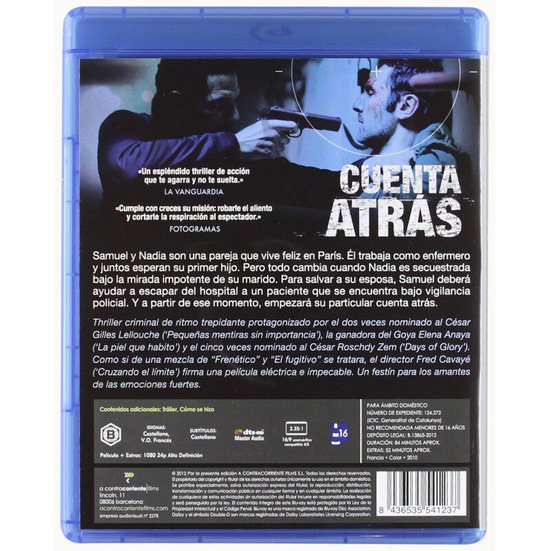Cuenta Atr&aacute;s [blu-ray] (2010) &Agrave; Bout Portant image number null