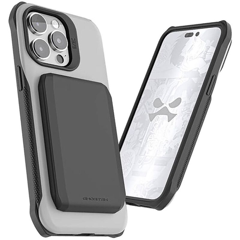 Funda GHOSTEK Exec para iPhone 14 PRO Gris con ... image number null