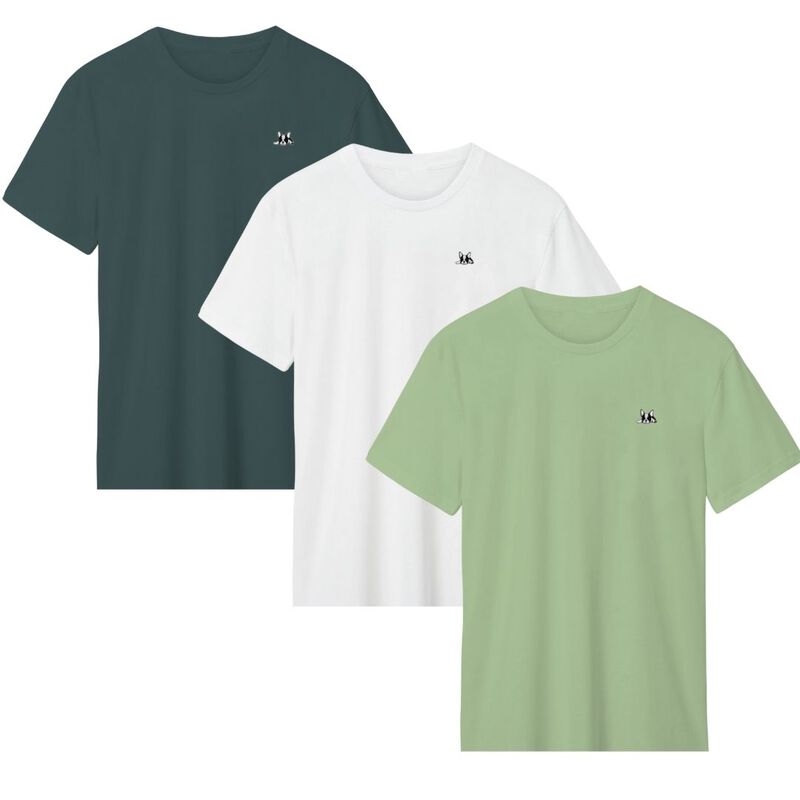 Set de 3 playeras Bark and Hide Playera Para Ho... image number null