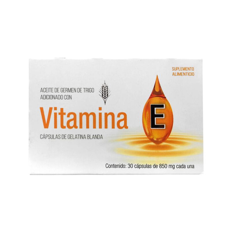 Vitamina E 850 Mg 30 C&aacute;psula(s) image number null