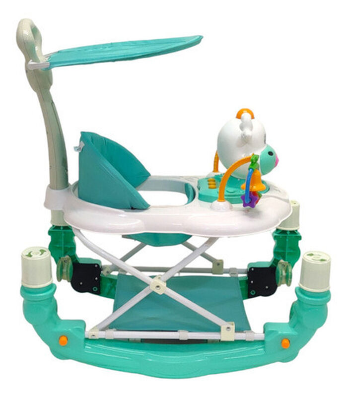 Andadera Mecedora Musical Con Baston Toldo Llan... image number null