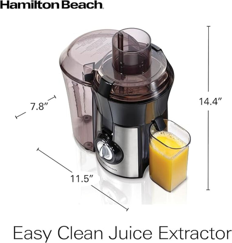 Extractor De Jugos Fruta Y Verdura 800W Hamilto... image number null