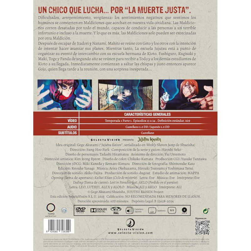 Jujutsu Kaisen (temporada 1, Parte 2, Episodios... image number null