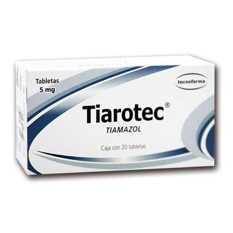 Tiarotec 5mg caja con 20 tabletas image number null