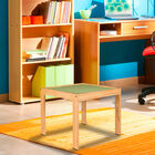 Mesa Infantil de Madera Estilo Nórdico-Verde