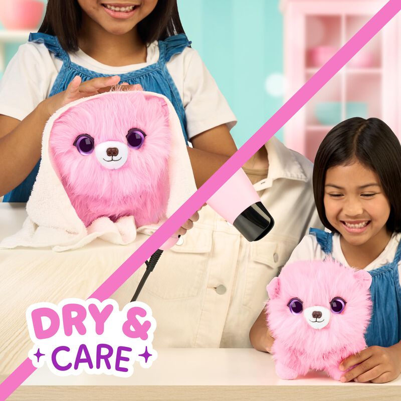 Peluche Scruffaluvs Pet Scruffs Rosa Con 3 Masc... image number null