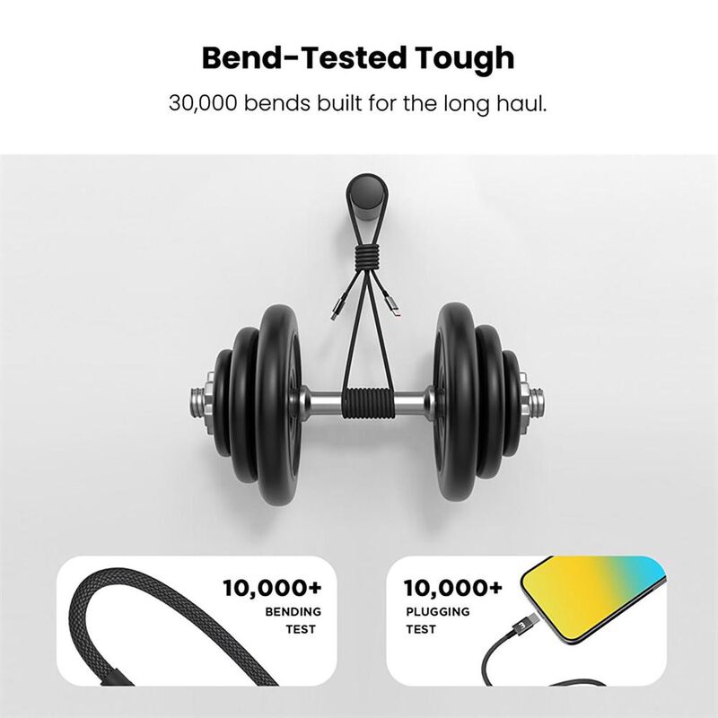 Cable Datos Mybat Rebobinado Magn&eacute;tico Usb-c A ... image number null
