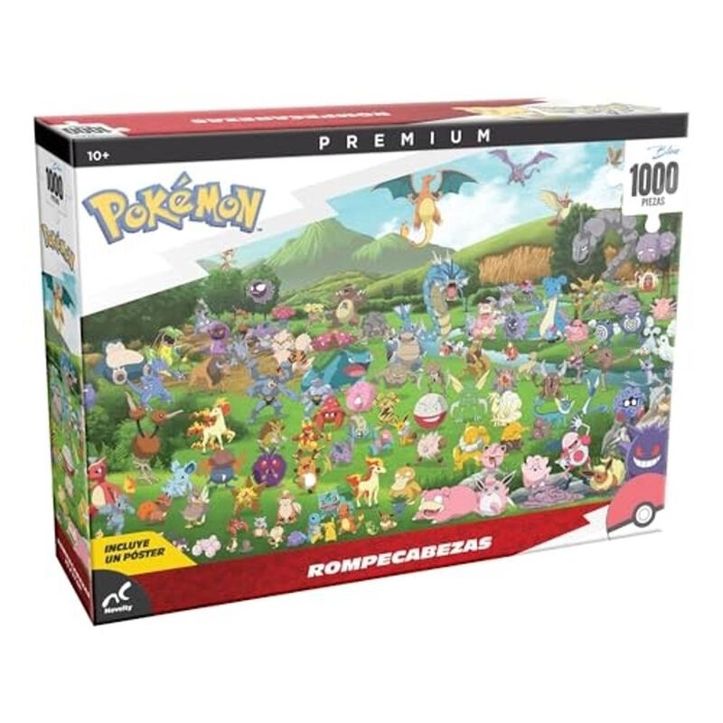 Rompecabezas Premium Pok&eacute;mon 1000 Piezas image number null