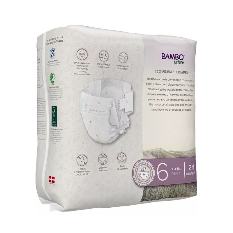 Pañales Bambo Nature Dream 24pz Talla 6 image number null