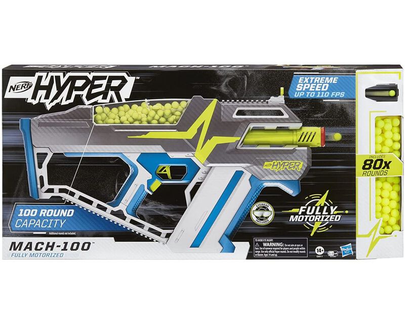 Nerf Hyper Mach-100 Blaster Motorizado image number null