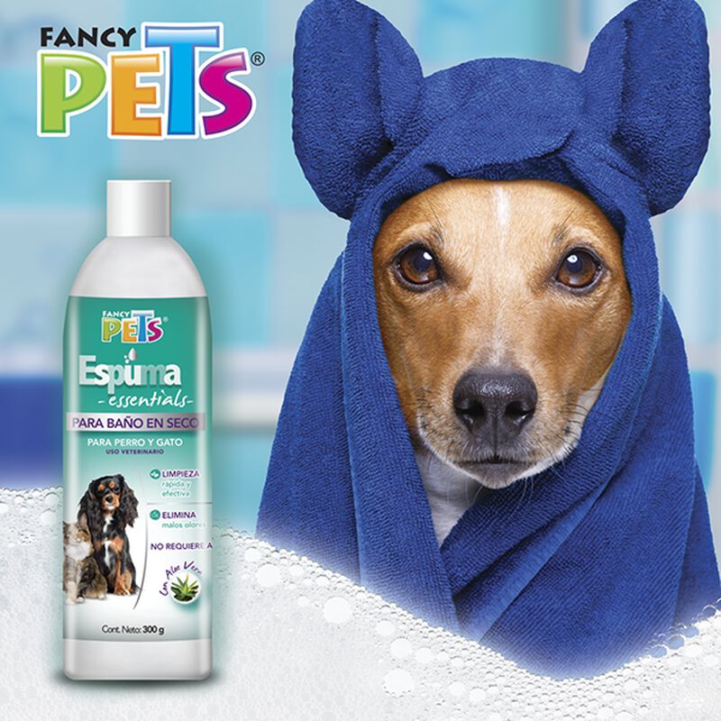 Fancy Pets Espuma Para Ba&ntilde;o En Seco Essentials ... image number null