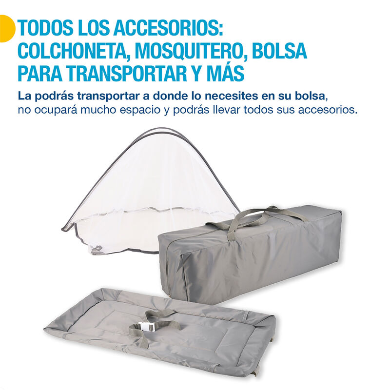 Cuna para Beb&eacute; de Viaje Plegable con Cambiador,... image number null