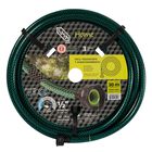 Manguera 30m Home Tricapa 1/2&rdquo; Con Conexiones Pl&aacute;sticas Planas