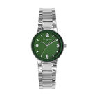 Reloj Nivada Corporate Dama Ac/Ac Carat Verde Ar&aacute;bigos